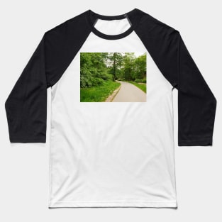 Curved path in valley garden Baseball T-Shirt